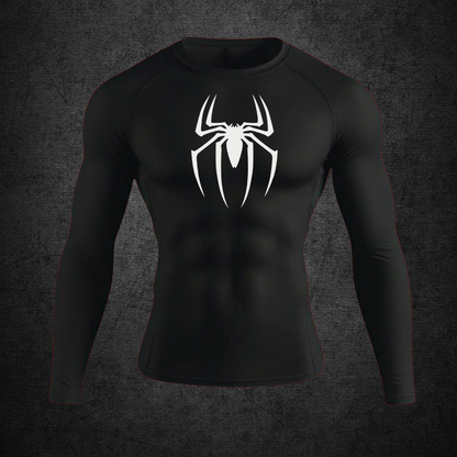 Compression Long Sleeve Shirt spider