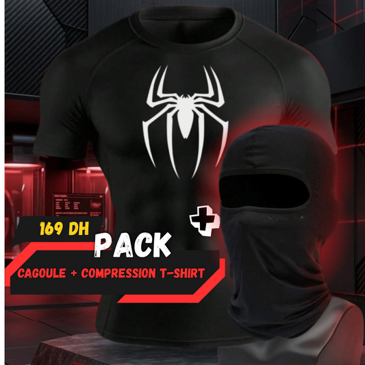 PAC COMPRESSION T-SHIRT + Balaclava 169 DH