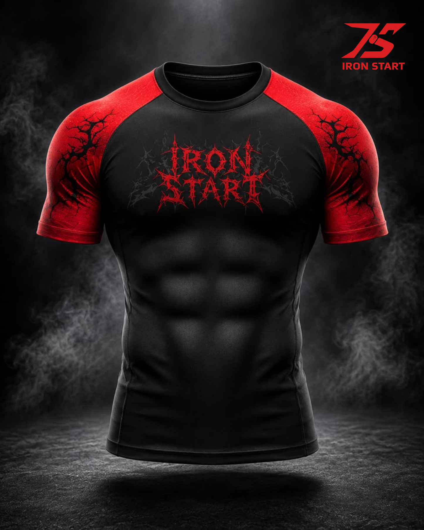 COMPRESSION T-SHIRT IRON BLOOD