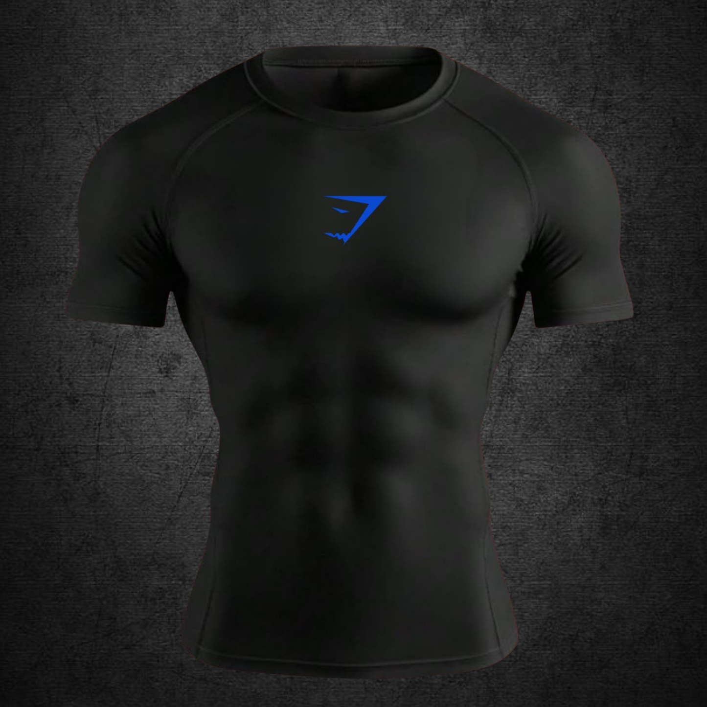 COMPRESSION T-SHIRT GYM SHARK