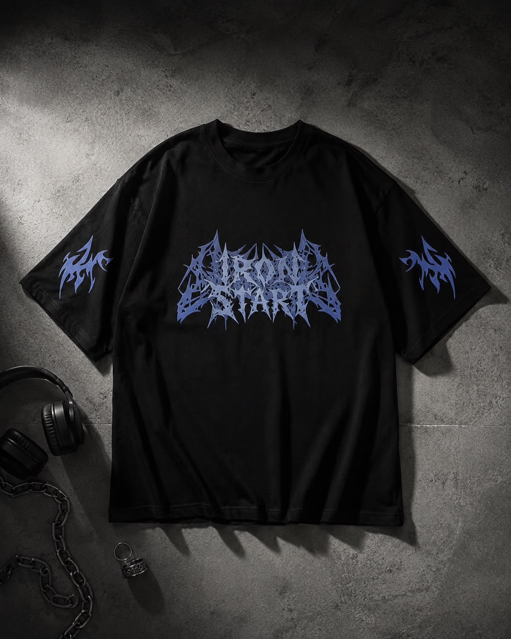 oversized t-shirt iron start