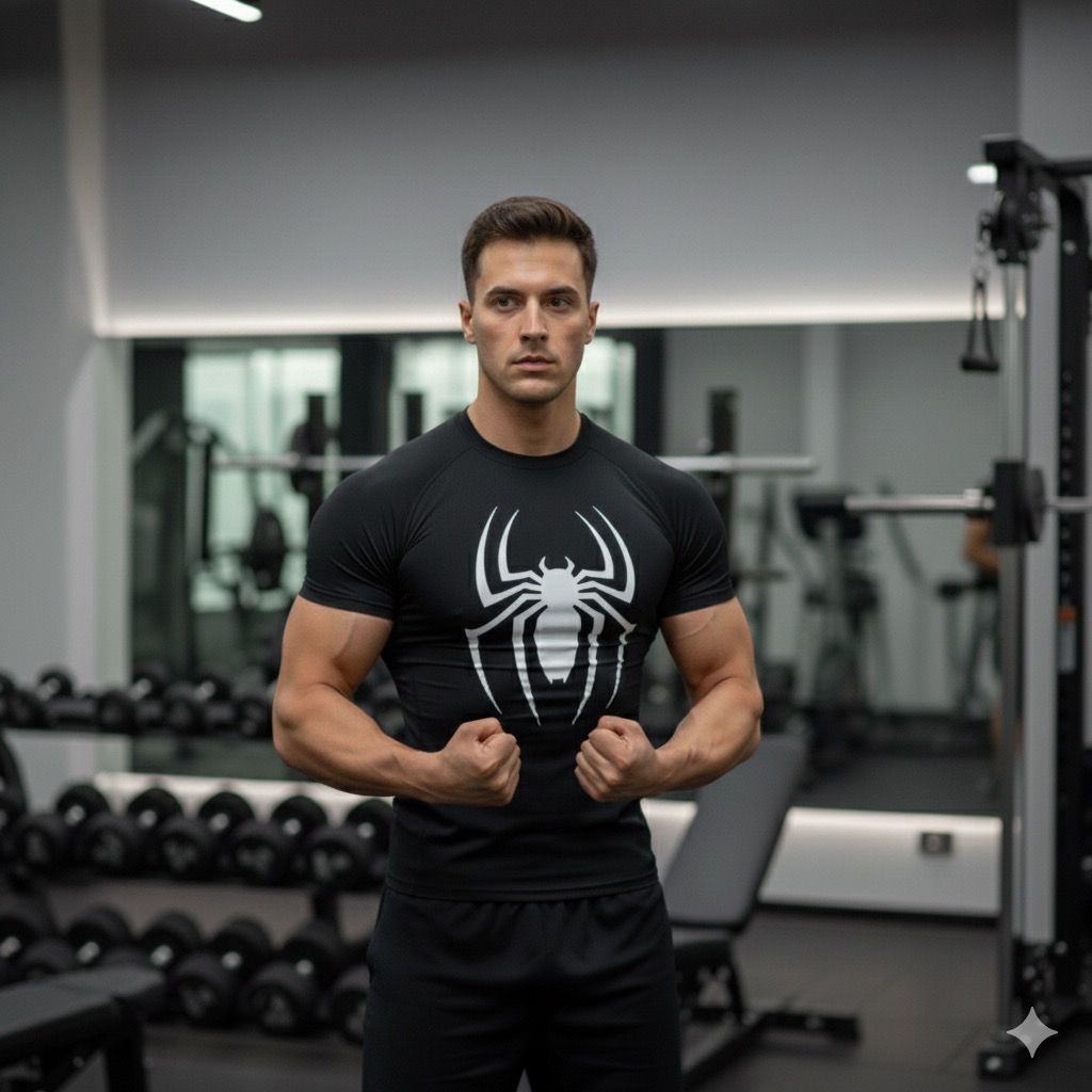 COMPRESSION T-SHIRT SPIDER
