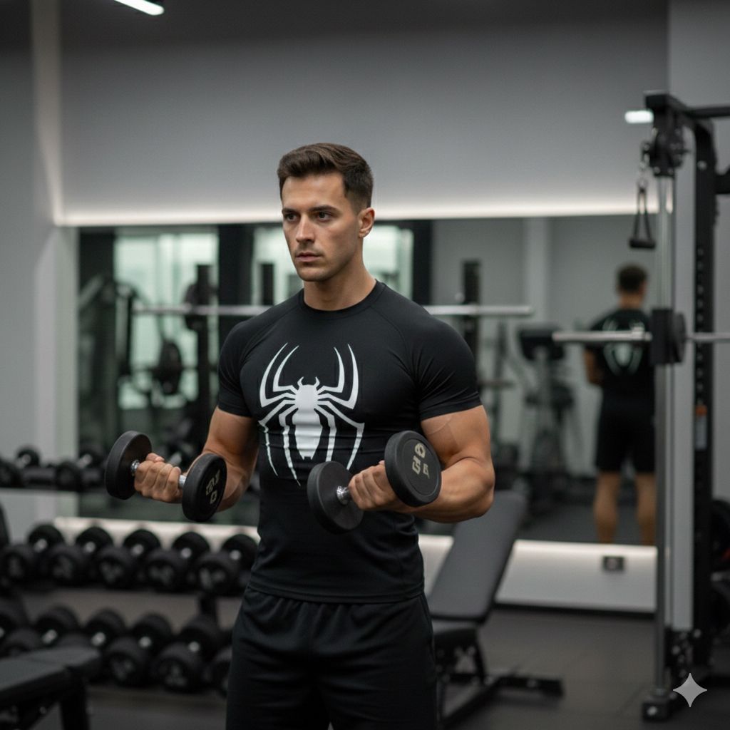 COMPRESSION T-SHIRT SPIDER