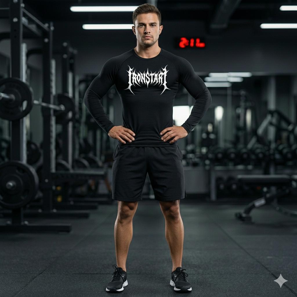 Compression Long Sleeve Shirt iron start