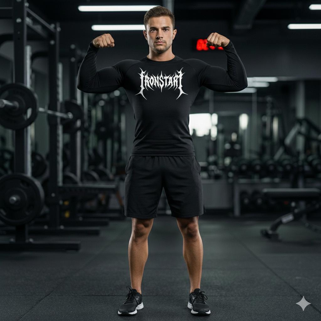 Compression Long Sleeve Shirt iron start