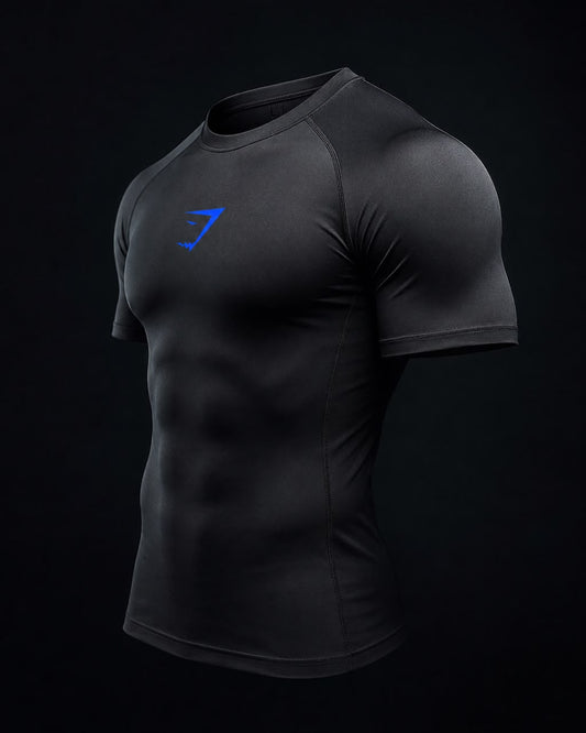 COMPRESSION T-SHIRT GYM SHARK
