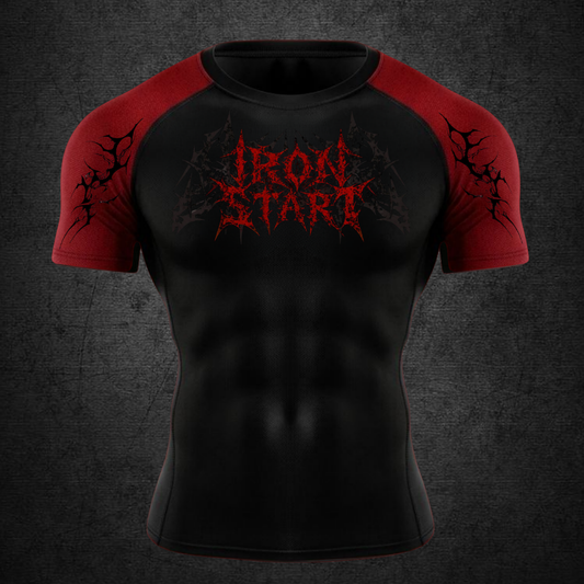 COMPRESSION T-SHIRT IRON BLOOD
